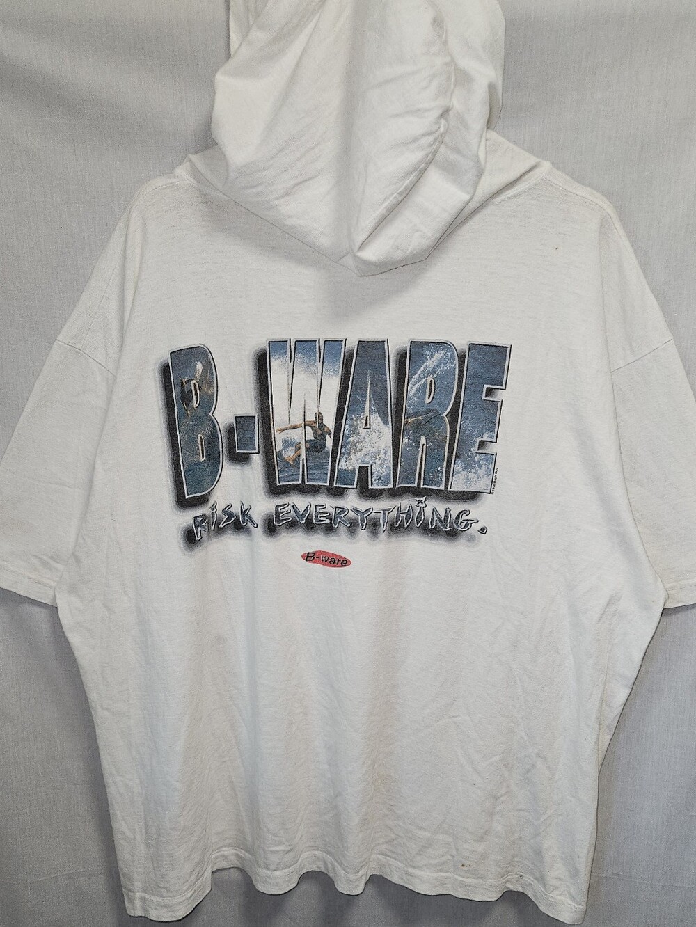 1996 Bugle Boy Rare Graphic Hoodie Shirt Sz XL 'B-ware'